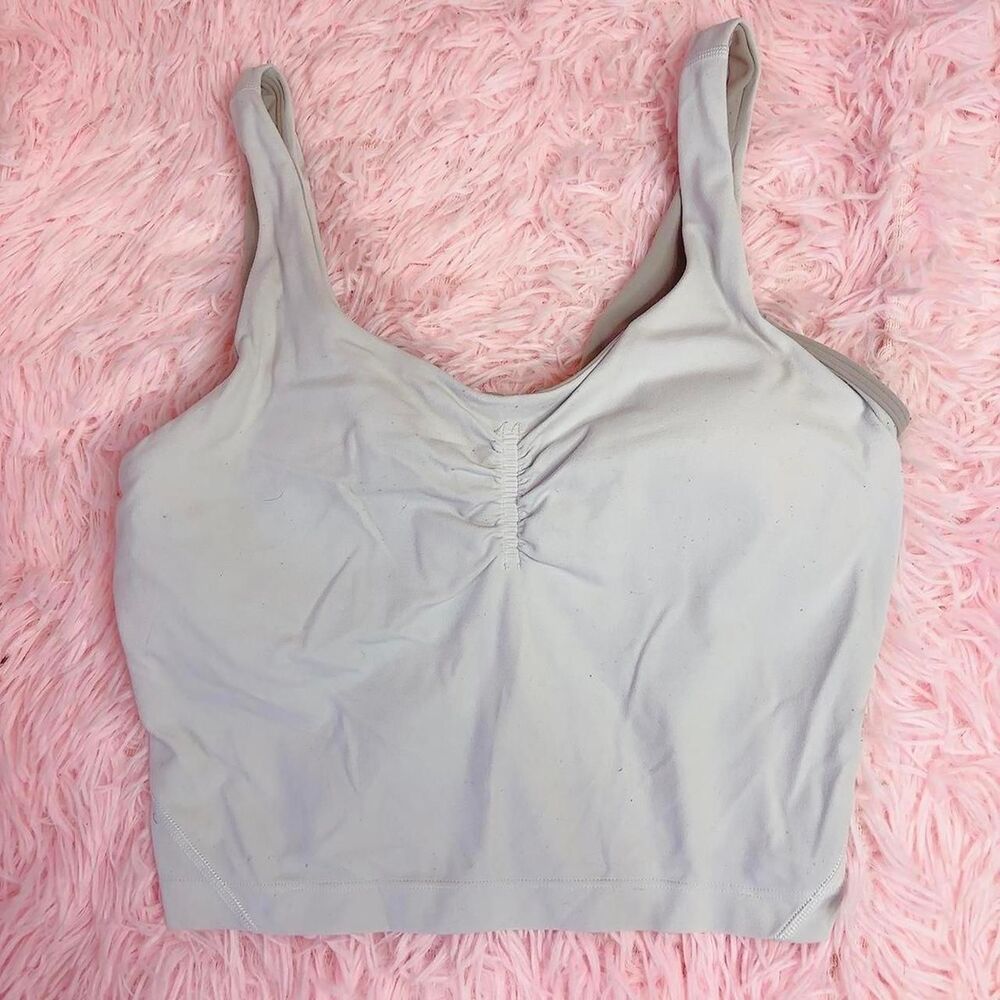 Lululemon Women's White and Cream Bra